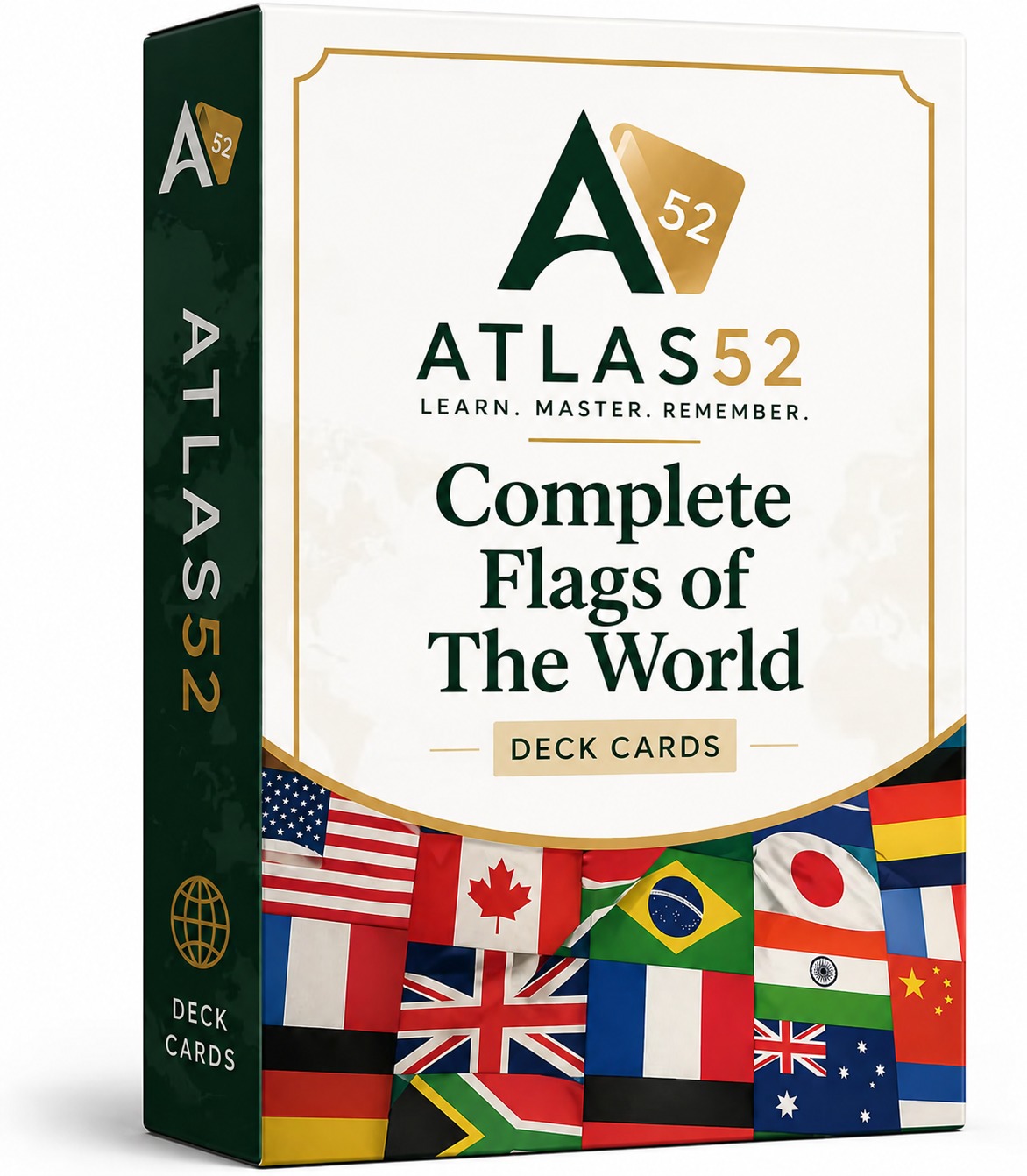 Atlas52 Complete Flags of the World card deck